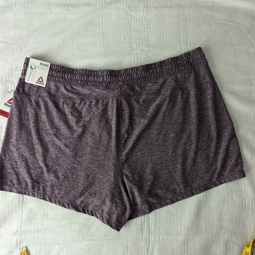 Reebok Size 3XL Womens Purple Cross Fit Running Shorts. - Picture 2 of 7